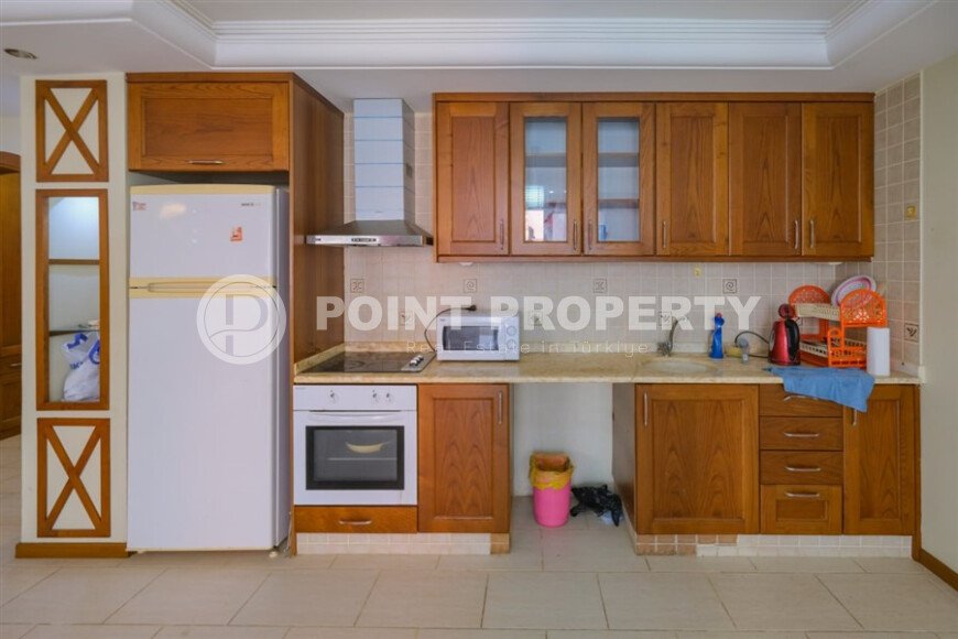 Уютная квартира 120 м² район Махмутлар, рядом с морем, частичный вид на море-id-10848-фото-7