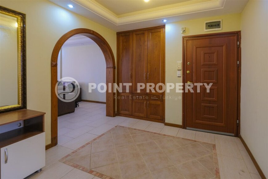 Уютная квартира 120 м² район Махмутлар, рядом с морем, частичный вид на море-id-10848-фото-13