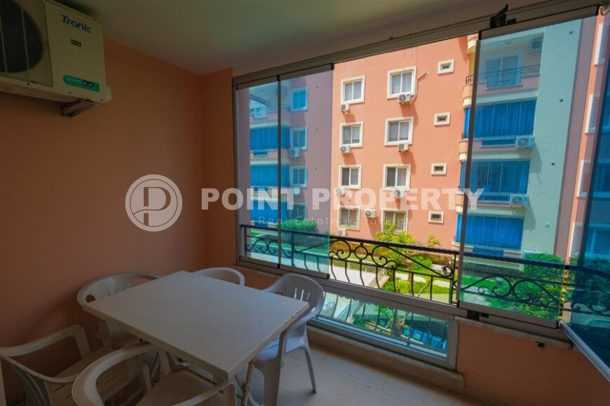 Уютная квартира 120 м² район Махмутлар, рядом с морем, частичный вид на море-id-10848-фото-14