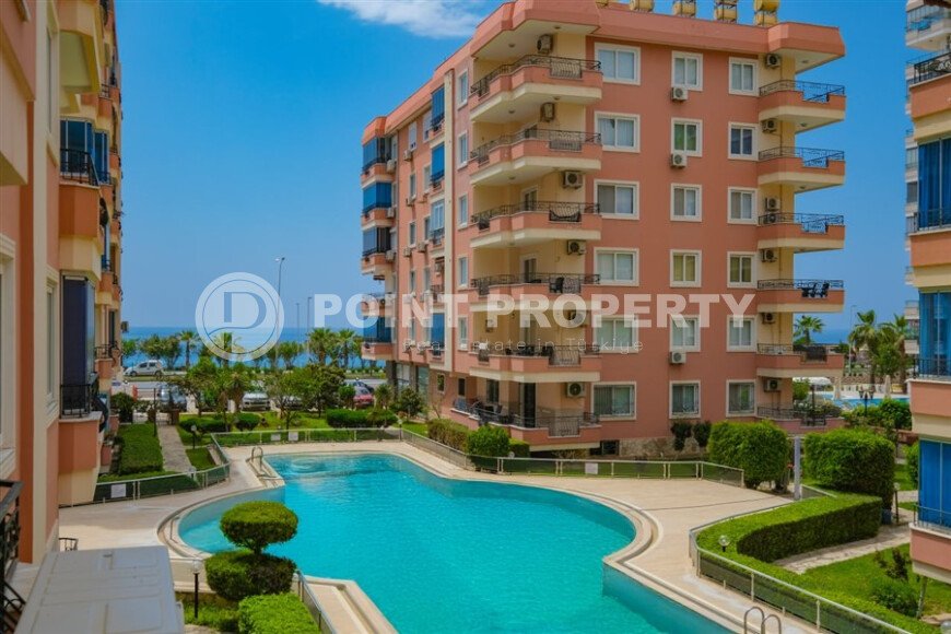 Уютная квартира 120 м² район Махмутлар, рядом с морем, частичный вид на море-id-10848-фото-18