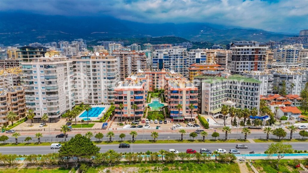 Уютная квартира 120 м² район Махмутлар, рядом с морем, частичный вид на море-id-10848-фото-20