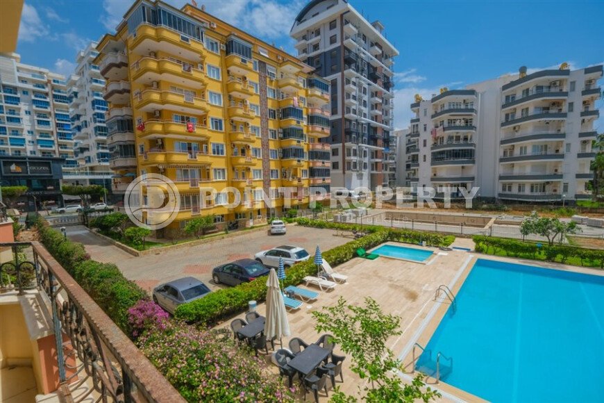 Уютная квартира 120 м² район Махмутлар, рядом с морем, частичный вид на море-id-10848-фото-24