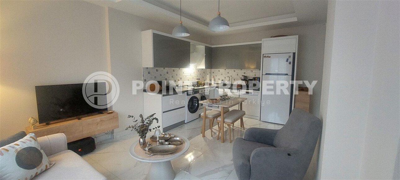 Элегантная квартира 50 м² район Махмутлар в новом комплексе-id-10851-фото-1