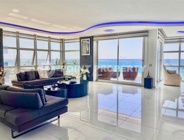 Потрясающая квартира с прямым видом на море 175 м² Кестель, первая линия, гражданство-id-10857-фото-4