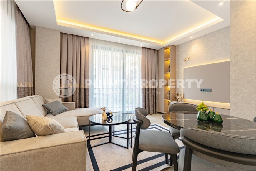 Новая квартира 59 м² в центре Аланьи рядом с пляжем Клеопатры-id-9592-фото-1