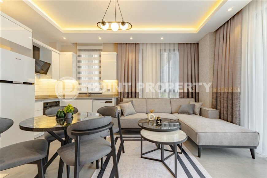Новая квартира 59 м² в центре Аланьи рядом с пляжем Клеопатры-id-9592-фото-3