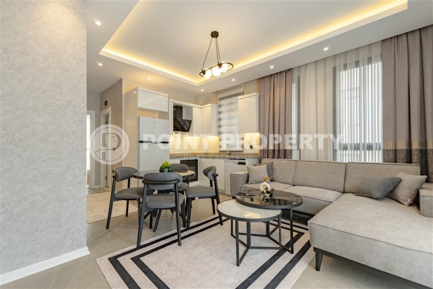 Новая квартира 59 м² в центре Аланьи рядом с пляжем Клеопатры-id-9592-фото-4