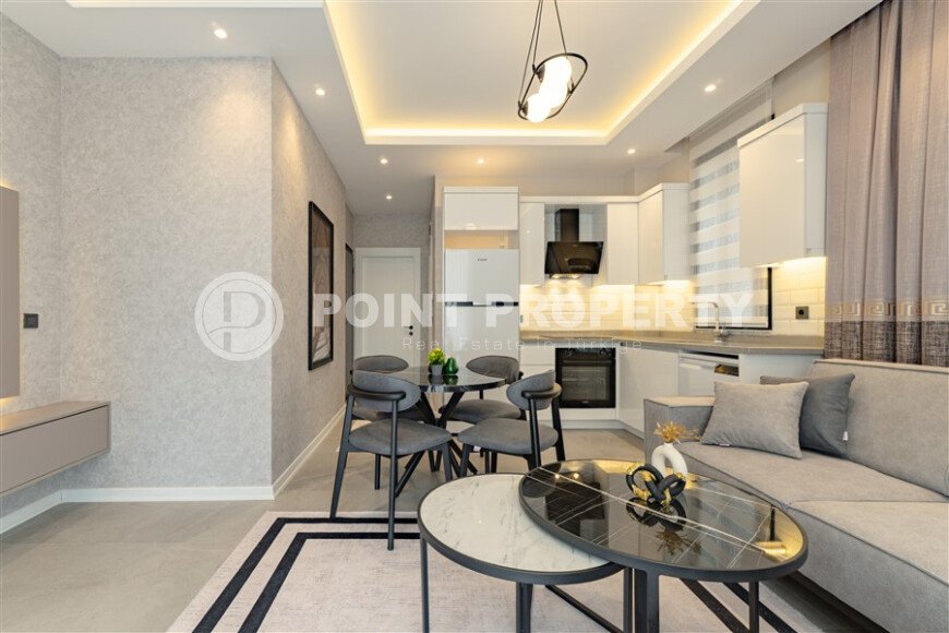 Новая квартира 59 м² в центре Аланьи рядом с пляжем Клеопатры-id-9592-фото-5