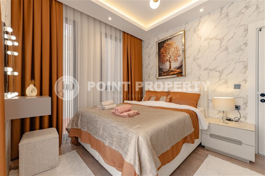 Новая квартира 59 м² в центре Аланьи рядом с пляжем Клеопатры-id-9592-фото-9