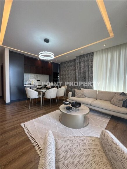 Элитная квартира 2+1 85 м² район Оба, первая линия, прямой вид на море, ВНЖ-id-10867-фото-4