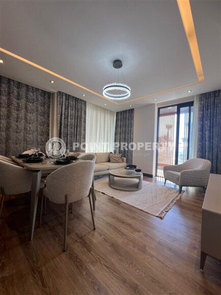 Элитная квартира 2+1 85 м² район Оба, первая линия, прямой вид на море, ВНЖ-id-10867-фото-5