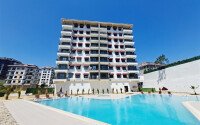 Новая современная квартира 1+1 59 м² район Авсаллар в комплексе с Infinity-бассейном-id-10871-фото-13