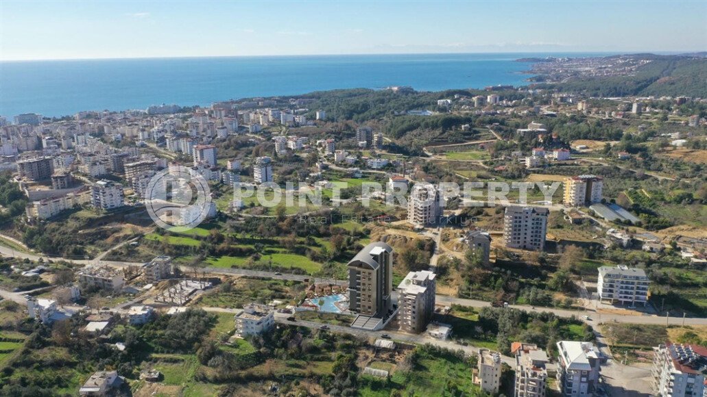 Новая современная квартира 1+1 59 м² район Авсаллар в комплексе с Infinity-бассейном-id-10871-фото-14