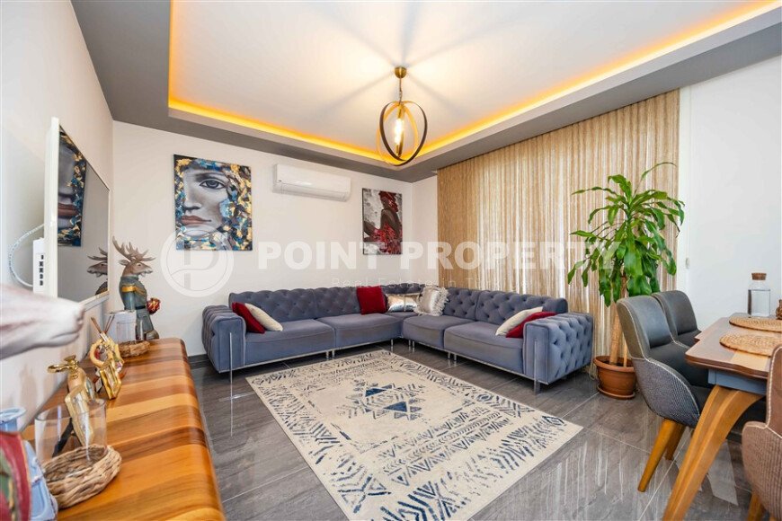 Elegant duplex 2+1 115 m² Mahmutlar area with mountain views-id-10873-photo-2