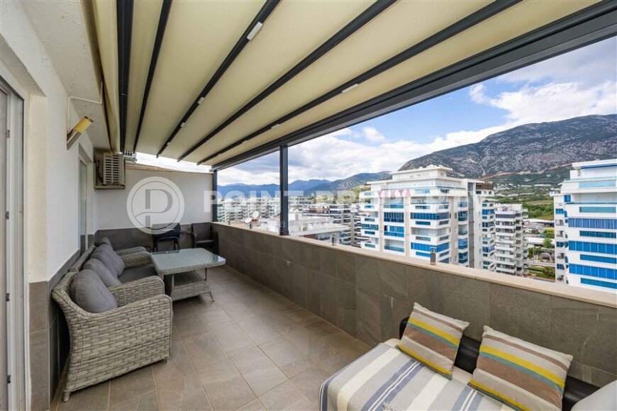 Elegant duplex 2+1 115 m² Mahmutlar area with mountain views-id-10873-photo-14