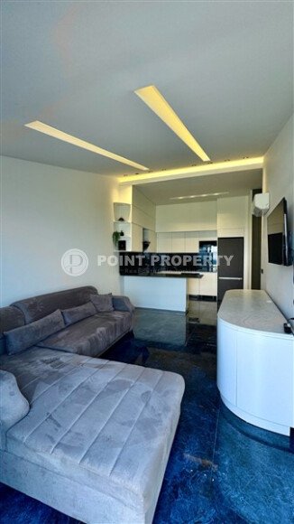 Панорамная квартира 1+1 65 м² район Каргыджак, вид на море, первая линия-id-10874-фото-2