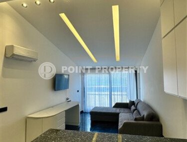 Panoramic apartment 1+1 65 m² Kargicak district, sea view, first line-id-10874-photo-3