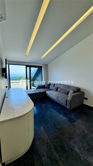 Панорамная квартира 1+1 65 м² район Каргыджак, вид на море, первая линия-id-10874-фото-6