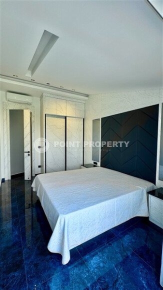 Панорамная квартира 1+1 65 м² район Каргыджак, вид на море, первая линия-id-10874-фото-8