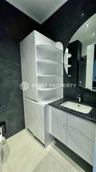 Панорамная квартира 1+1 65 м² район Каргыджак, вид на море, первая линия-id-10874-фото-10