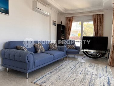 Spacious 2+1 apartment, 110 m², Cleopatra area, Alanya center, residence permit, sea view-id-10878-photo-3