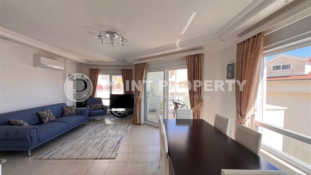 Просторная квартира 2+1 110 м² район Клеопатры, центр Аланьи, ВНЖ, вид на море-id-10878-фото-4