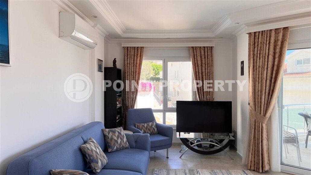 Просторная квартира 2+1 110 м² район Клеопатры, центр Аланьи, ВНЖ, вид на море-id-10878-фото-5