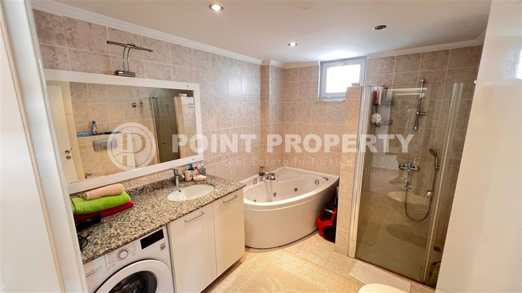 Просторная квартира 2+1 110 м² район Клеопатры, центр Аланьи, ВНЖ, вид на море-id-10878-фото-11