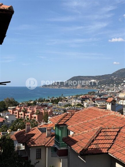 Панорамная квартира 2+1 110 м² район Кале (Аланья), гражданство и ВНЖ, вид на море-id-10879-фото-8