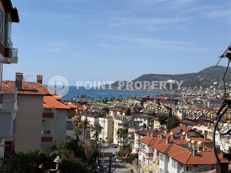 Панорамная квартира 2+1 110 м² район Кале (Аланья), гражданство и ВНЖ, вид на море-id-10879-фото-9