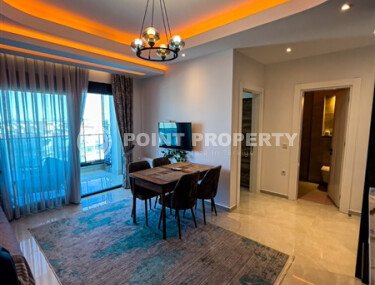 Elegant 1+1 apartment 49 m² in the center of Alanya with a view of the Kale fortress-id-10880-photo-4