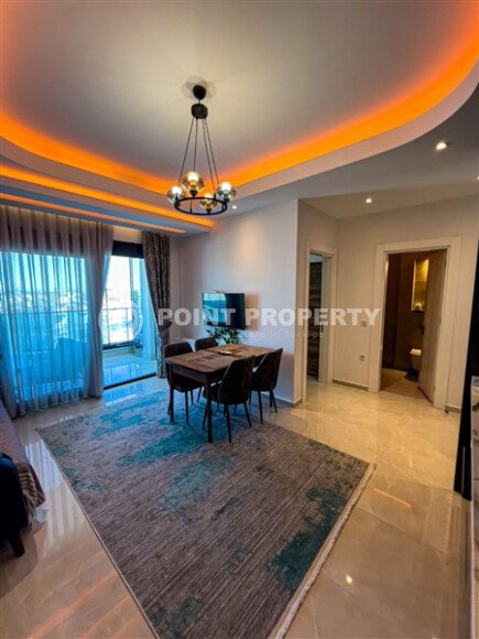 Элегантная квартира 1+1 49 м² в центре Аланьи с видом на крепость Кале-id-10880-фото-4