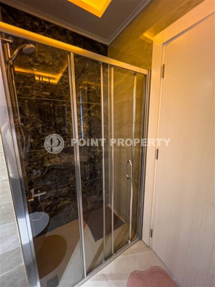 Элегантная квартира 1+1 49 м² в центре Аланьи с видом на крепость Кале-id-10880-фото-9
