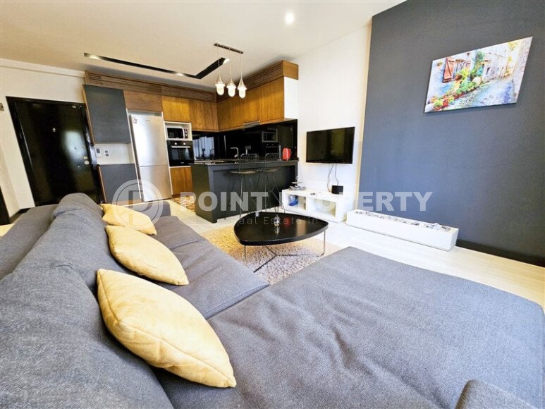 Элегантная квартира 1+1 64 м² район Махмутлар рядом с морем-id-10883-фото-5