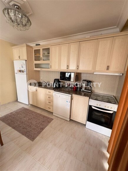 Просторная квартира 2+1 110 м² район Тосмур с видом на горы и крепость Аланьи-id-10884-фото-4