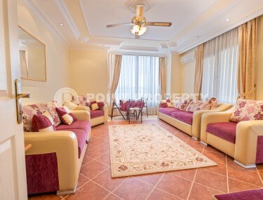 Уютная светлая квартира 2+1 110 м² район Тосмур, ВНЖ, вид на море-id-10885-фото-4