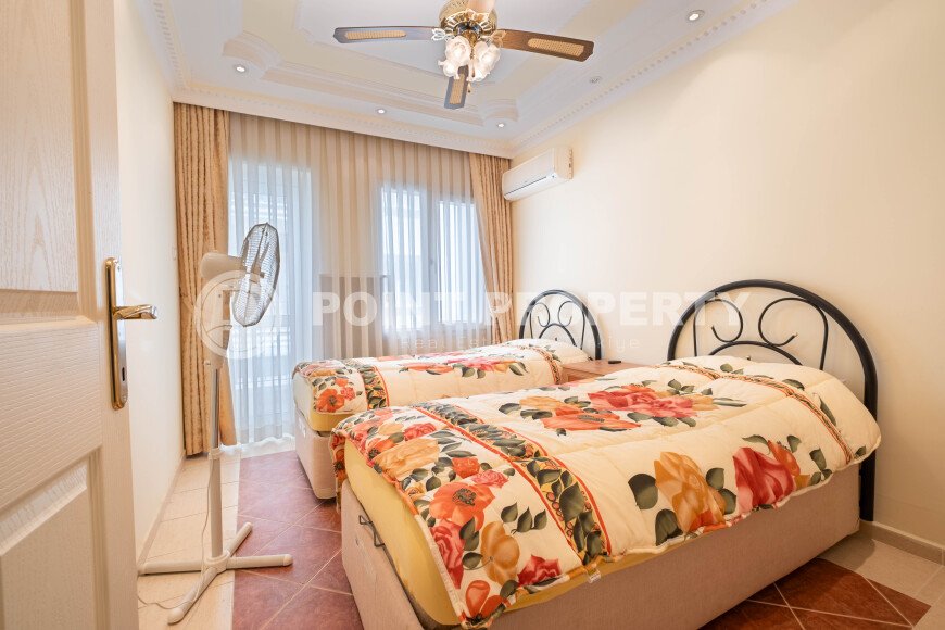 Уютная светлая квартира 2+1 110 м² район Тосмур, ВНЖ, вид на море-id-10885-фото-7