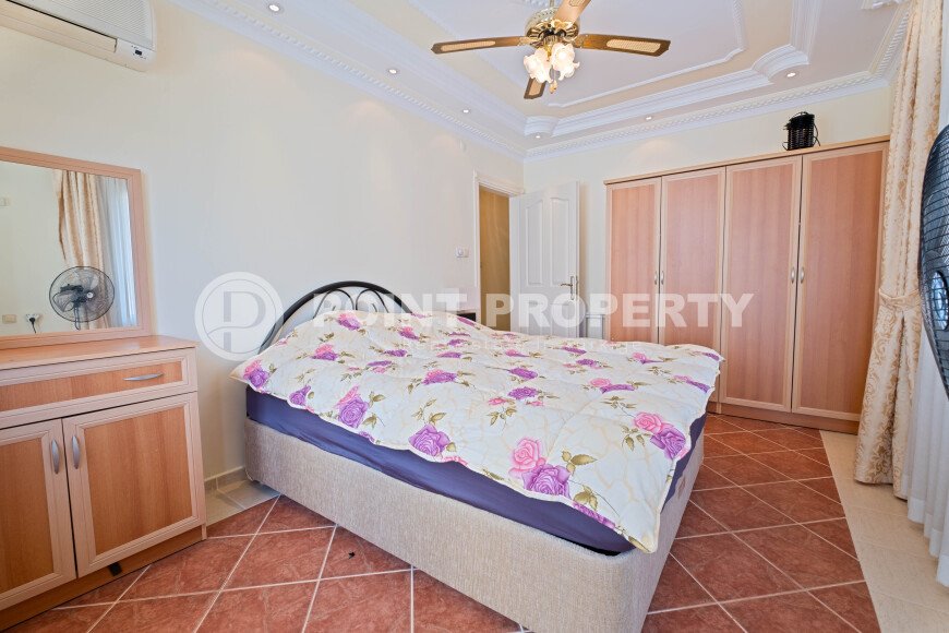 Уютная светлая квартира 2+1 110 м² район Тосмур, ВНЖ, вид на море-id-10885-фото-8