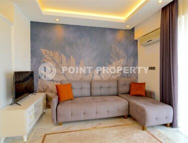 Светлая современная квартира 1+1 55 м² район Оба (Нижняя Оба) вблизи от моря-id-10887-фото-3