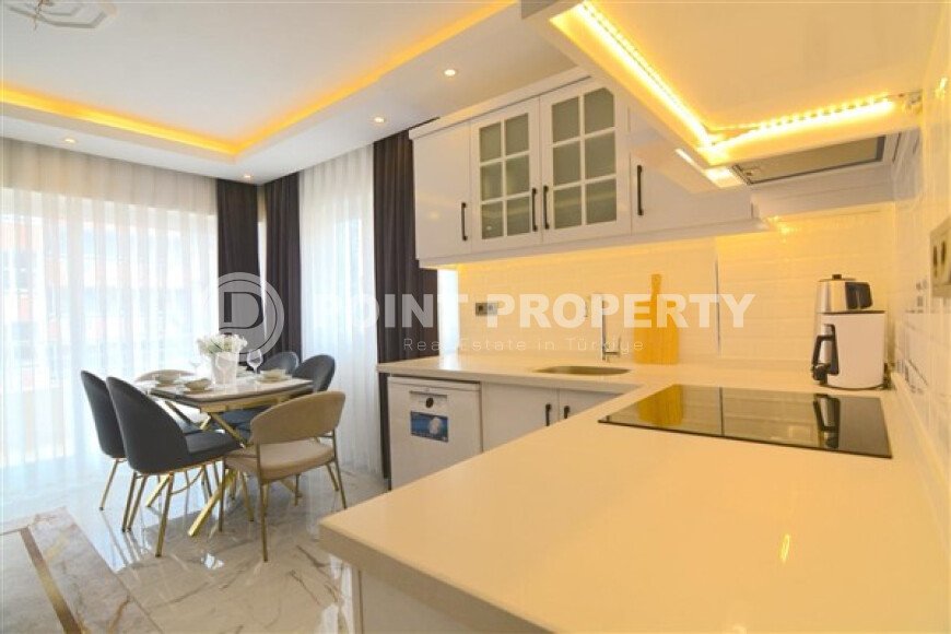 Bright modern 1+1 apartment 55 m² in the Oba (Lower Oba) area near the sea-id-10887-photo-6