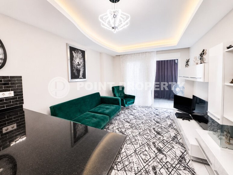 Furnished 1+1 apartment of 65 m² in the modern Sonas Life Residence complex in Mahmutlar-id-10888-photo-2