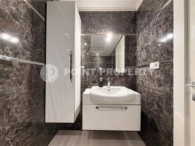 Светлая квартира 1+1 55 м² район Кестель, вид на море-id-10891-фото-8