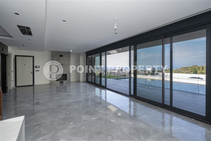 Panoramic modern villa 240 m² Kargicak area, sea and mountain views-id-10892-photo-5