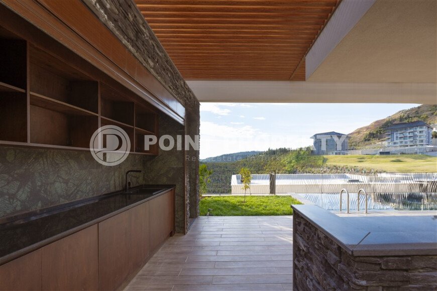 Panoramic modern villa 240 m² Kargicak area, sea and mountain views-id-10892-photo-14