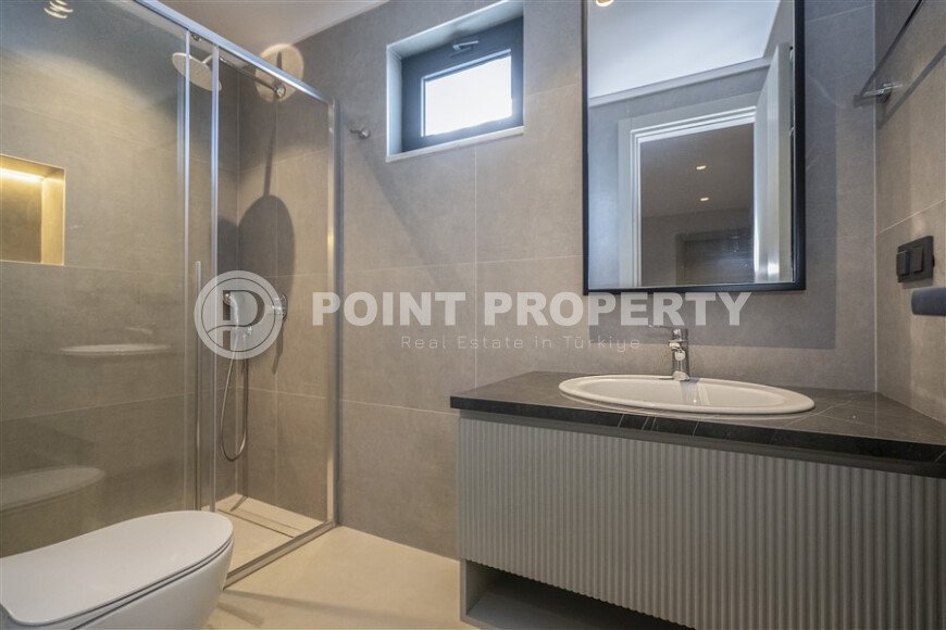 Panoramic modern villa 240 m² Kargicak area, sea and mountain views-id-10892-photo-15