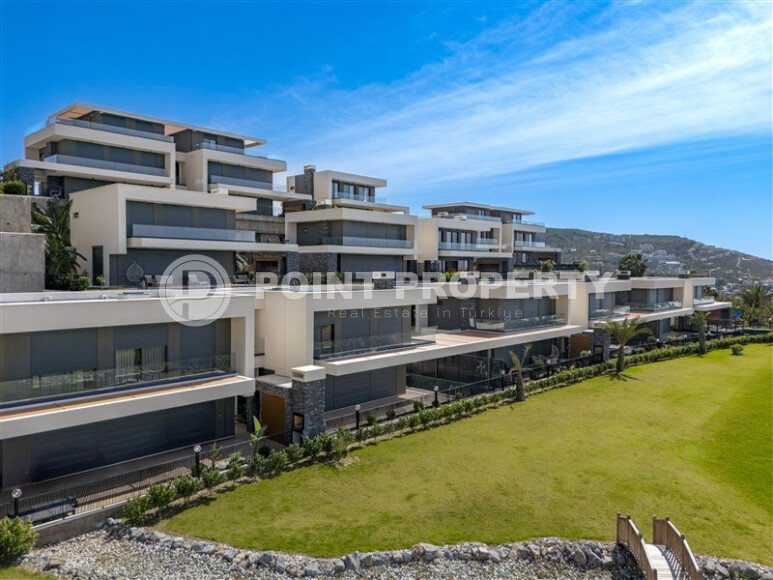 Panoramic modern villa 240 m² Kargicak area, sea and mountain views-id-10892-photo-33
