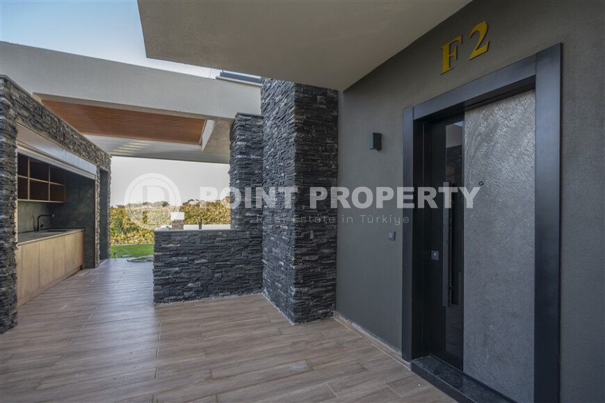 Panoramic modern villa 240 m² Kargicak area, sea and mountain views-id-10892-photo-34
