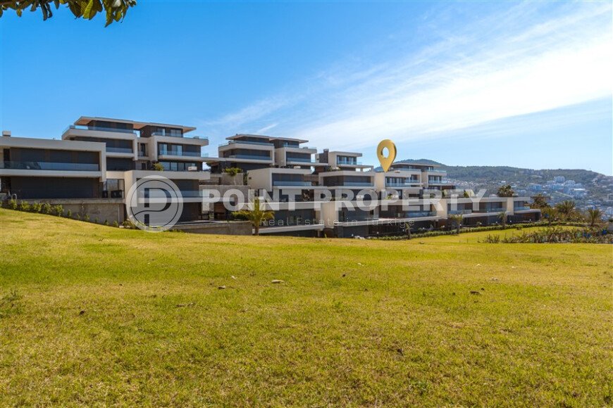 Panoramic modern villa 240 m² Kargicak area, sea and mountain views-id-10892-photo-35