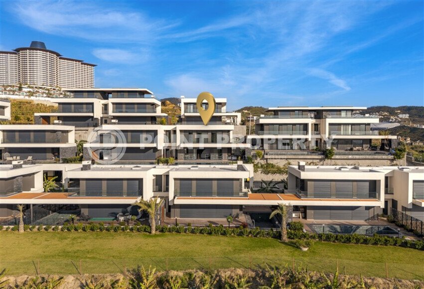 Panoramic modern villa 240 m² Kargicak area, sea and mountain views-id-10892-photo-36