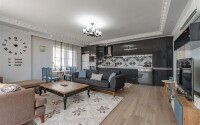 Светлые апартаменты 110 м² в районе Тосмур с застеклённым балконом-id-10904-фото-2
